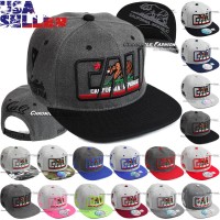 California Baseball Cap CALI Republic Bear Snapback Hat Flat Bill Colors Hat New  eb-88585752